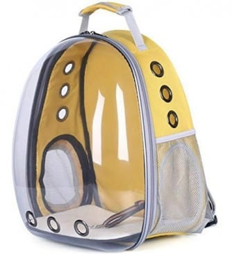 Mochila Transportadora Astronauta Transparente #27028 MBN