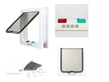 Puerta Para Mascotas Pequeña 20x19x5 - Imagen 4