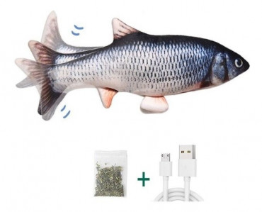 Pez De Juguete Con Movimiento Y Cat Nip