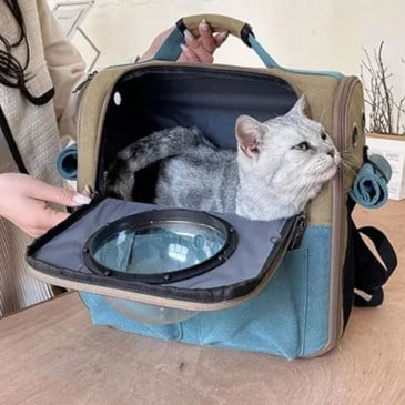 Mochila Transportadora De Mascotas MBN #1868 - Imagen 4