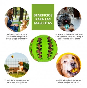 Juguete Warrior Bola Con Dientes Para Perros #Er001 - Imagen 2