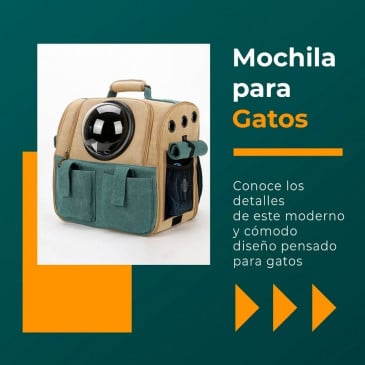 Mochila Transportadora De Mascotas MBN #1868 - Imagen 8
