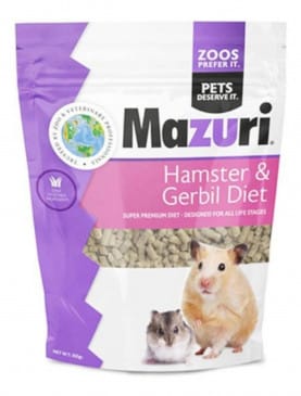 Mazuri Hamster Y Gerbos Diet 350 Gr #Ac-16