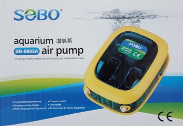 Bomba De Aire Sobo 2X5.5 L/Min 02 Salidas