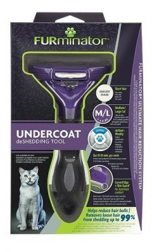 Cepillo Furminator Gatos Med Y Gran De Pelo Corto - Imagen 2