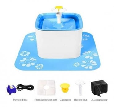 Fuente Flor De Agua Para Perros Y Gatos MBN #Dr‐113 - Imagen 2