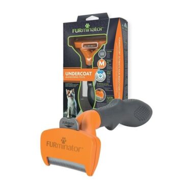 Cepillo Furminator Mediano Perros Pelo Largo