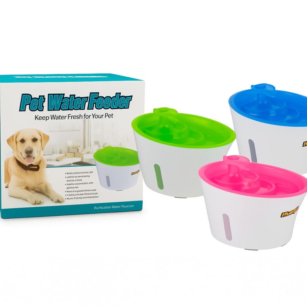 Fuente De Agua Mango Para Perros Y Gatos Espiral #Mf-897 MBN