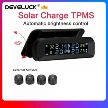 Sistema De Control De Presión De Neumáticos De Energía Solar
