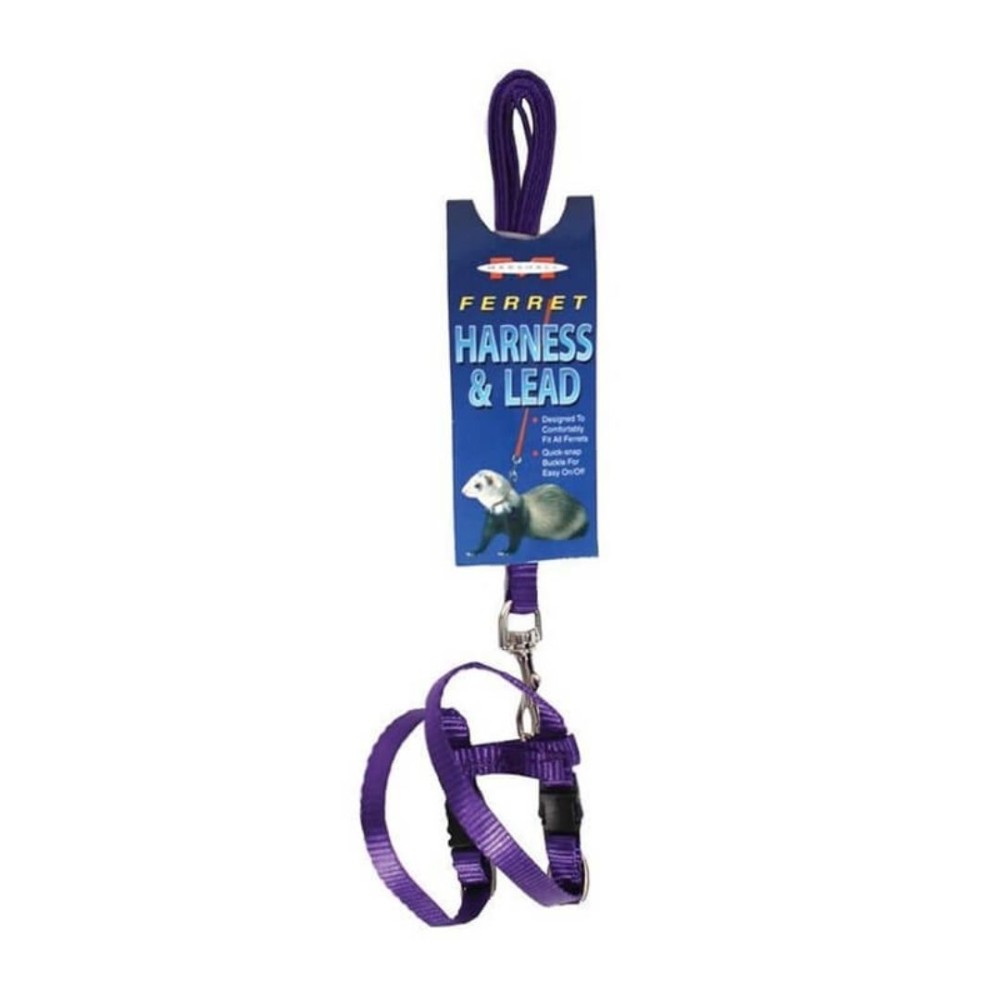 Arnés Y Correa Marshall Para Hurón Morado #Fp-093