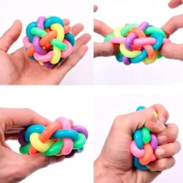 Pelota De Colores 6 Cm MBN - Imagen 2