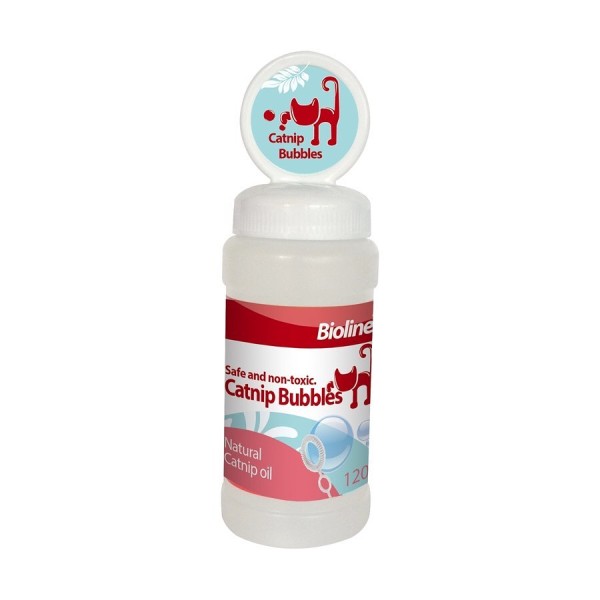 Burbujas De Catnip O Hierba Gatera Bioline 120Ml #2196
