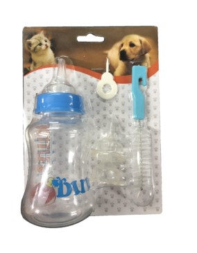 Mamadera Para Cachorros 150 Ml Con Limpiador  FYN