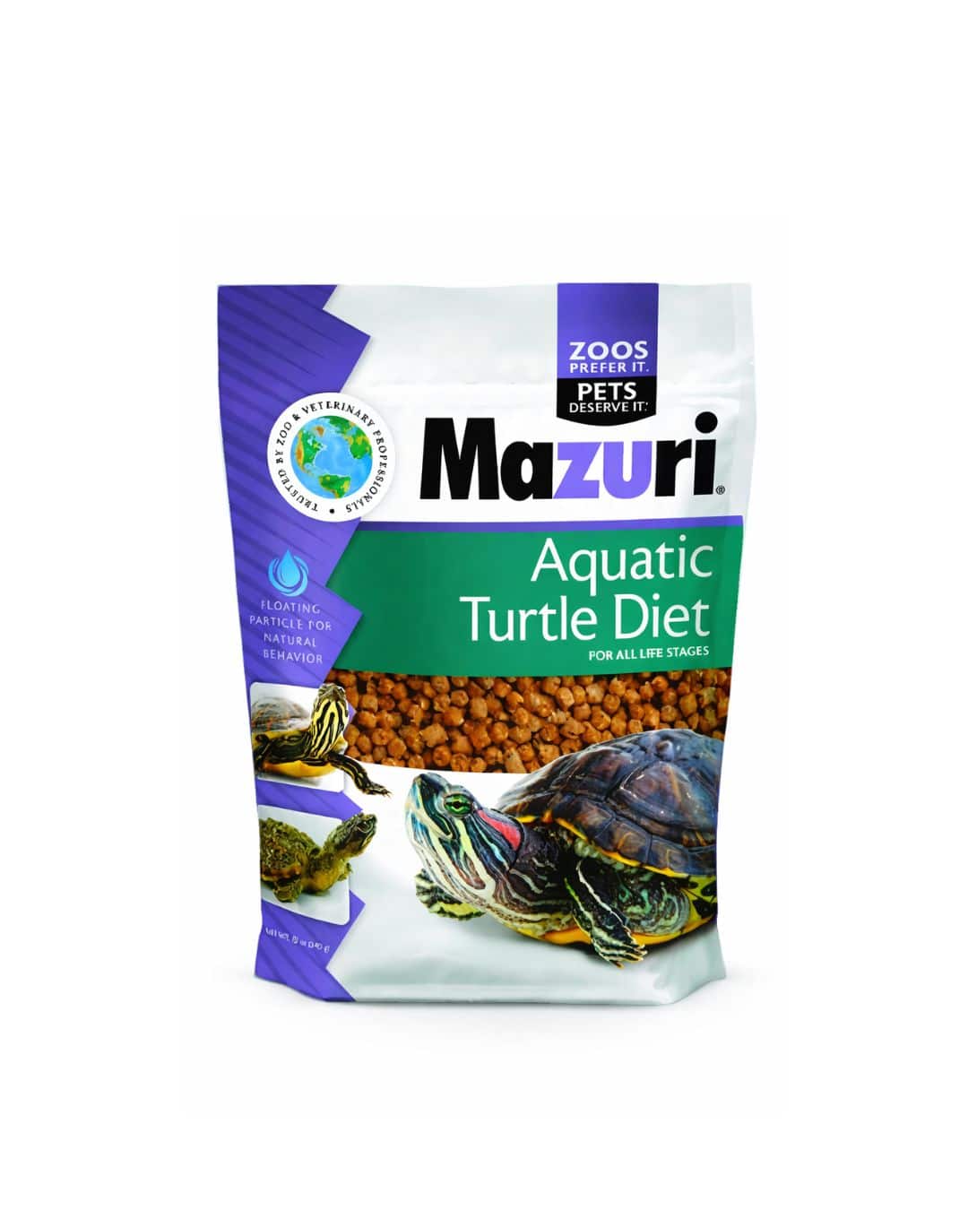 mazuri tortuga Mazuri Tortugas De Agua 340G #Ac-5M87 ACW - Imagen 1