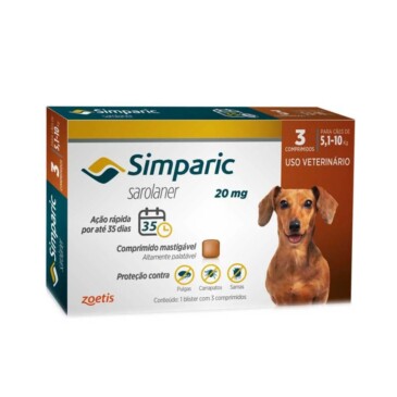 Simparica 5 A 10Kg 3 Comprimido