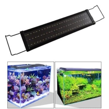 Luz Led acuario Blanca 80cm Blanco Azul #QL-80B - Imagen 2