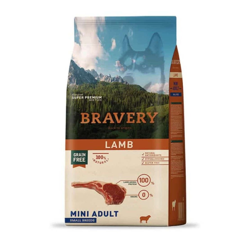 Bravery Perro Mini Adulto Cordero 2Kg #4Pe020003