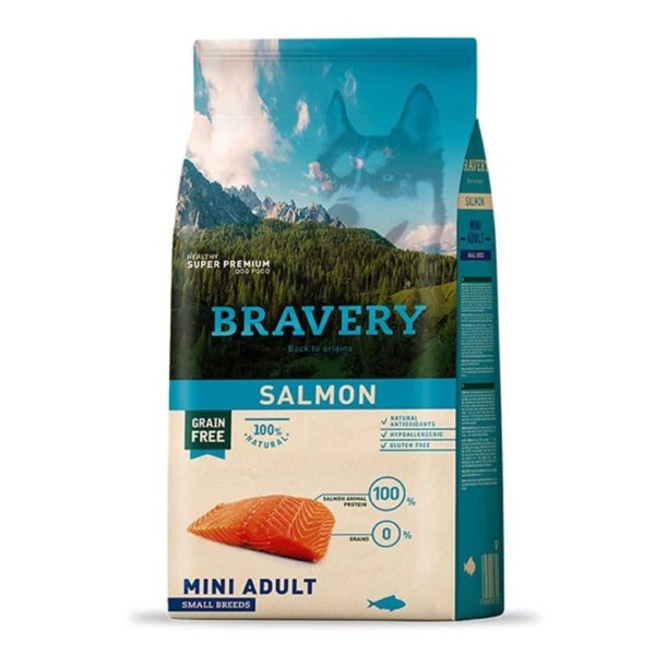 Bravery Perro Mini Adulto Salmon 2Kg #4Pe020006