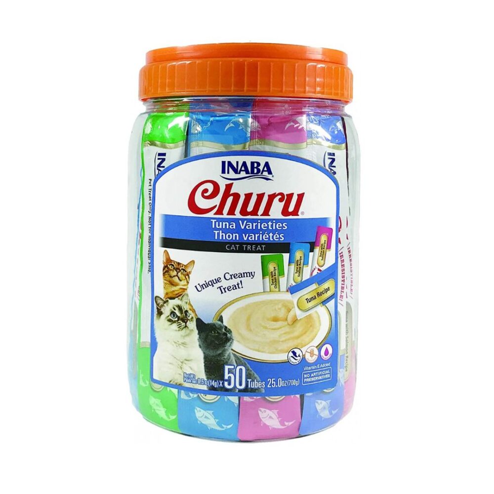 Snack Cremoso Churu Atun Variedades 50Un #Usa651A