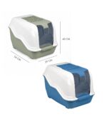 Baño Arenero de Gato NETTA MAXI