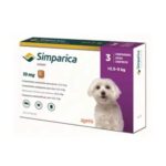 Simparica 2.5 A 5Kg 3 Comprimido #1022552 DGÑ