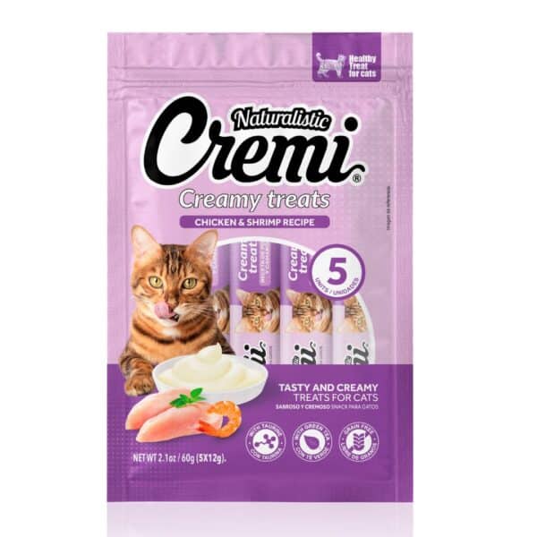 Snack Cremoso Cremi para Gato - Chicken y Shrimp #C2531