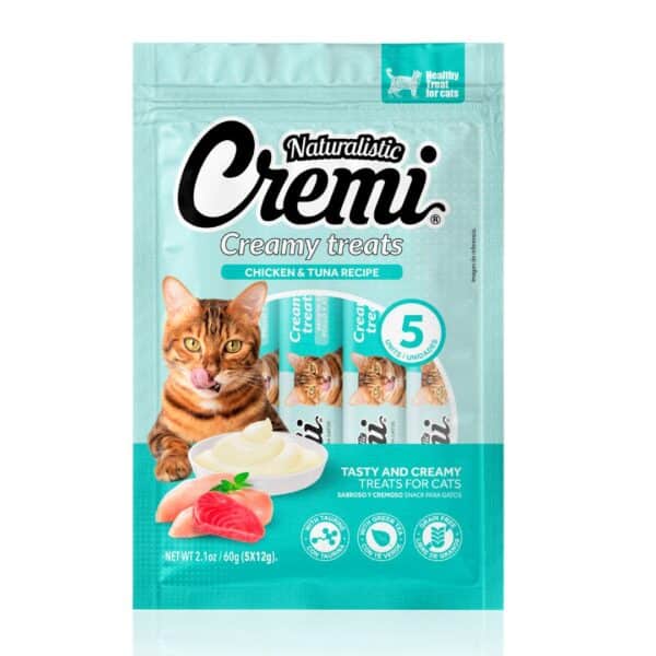 Snack Cremoso Cremi para Gato - Chicken y Tuna #C2548
