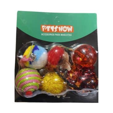 Set 5 Juguetes Para Mascotas #19153