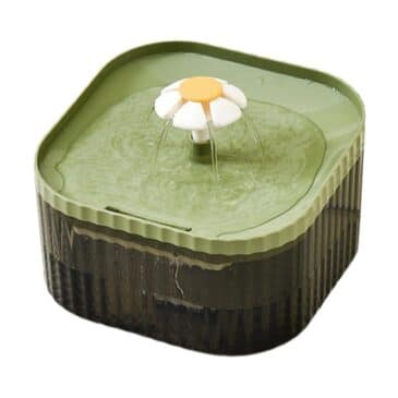 Fuente Flor De Agua Para Mascotas #MH076 MBN