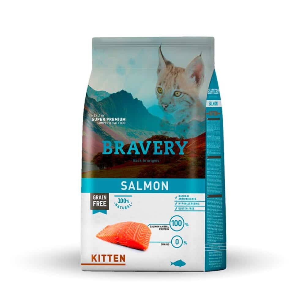 Bravery Gatitos Salmon 2kg #4GA020036