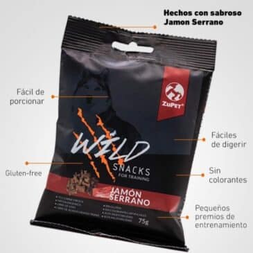 Snack Wild Jamón Serrano 75G ACW #Ac-74-1 - Imagen 2