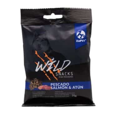 Snack Wild Perros Salmon y Atun 75G ACW #Ac-75-1