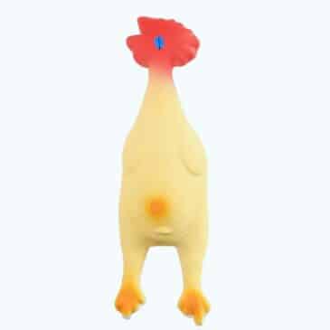 Juguete Gallina de hule con Sonido