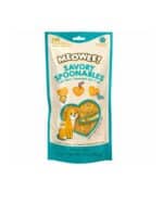 Meowee! Snack Húmedo Para Gatos Sabor Pollo, Salmon y Pato