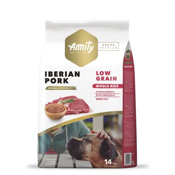 AMITY SP LOW GRAIN IBERIAN PORK ADULT 14 KG #4PE140002