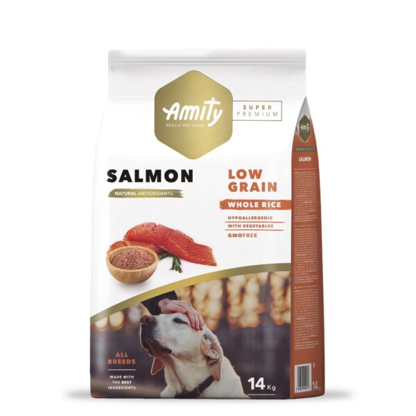 AMITY SP LOW GRAIN SALMON ADULT 14 KG #4PE140004