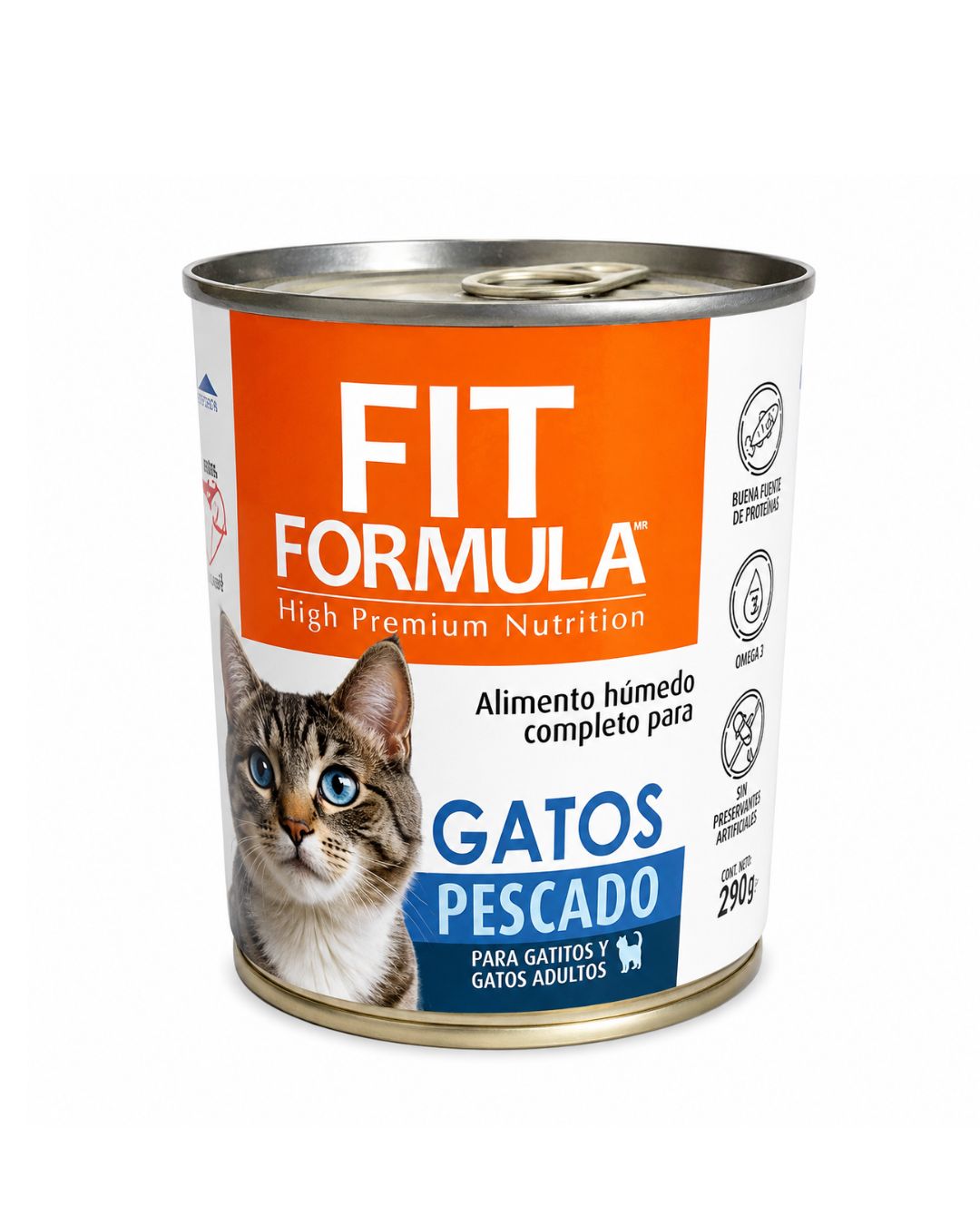 FIT LATA GATO FIT LATA GATO PESCADO - Imagen 1