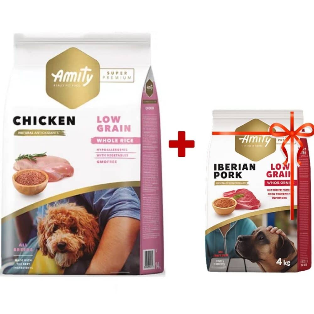 AMITY SP LOW GRAIN CHICKEN ADULT 14 KG #4PE140001