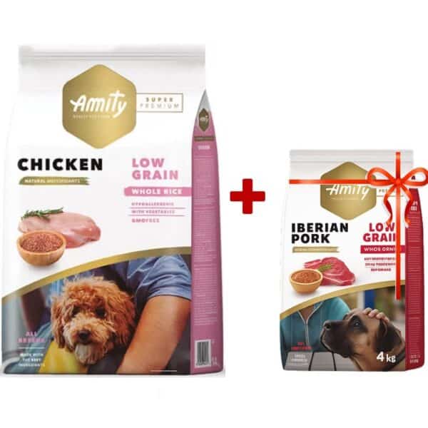 AMITY SP LOW GRAIN CHICKEN ADULT 14 KG #4PE140001