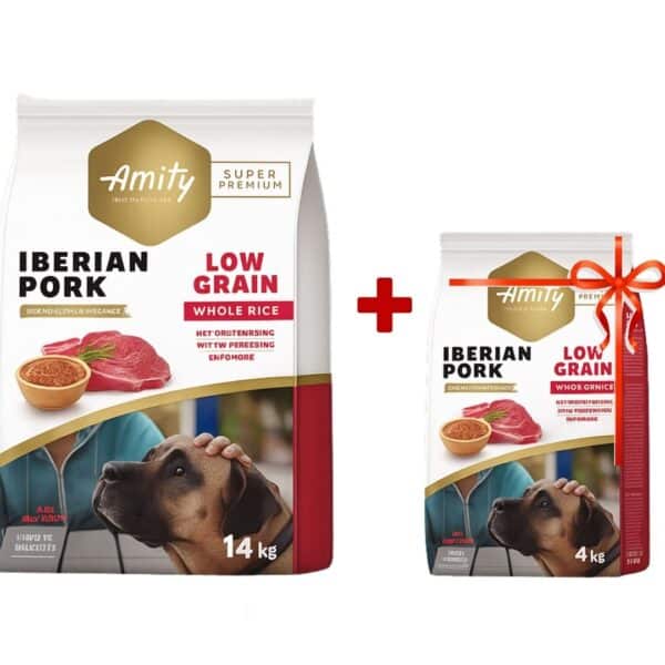 AMITY SP LOW GRAIN IBERIAN PORK ADULT 14 KG #4PE140002