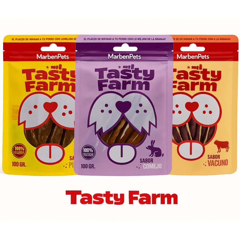 SNACK TASTY FARM REBANADAS 100GR