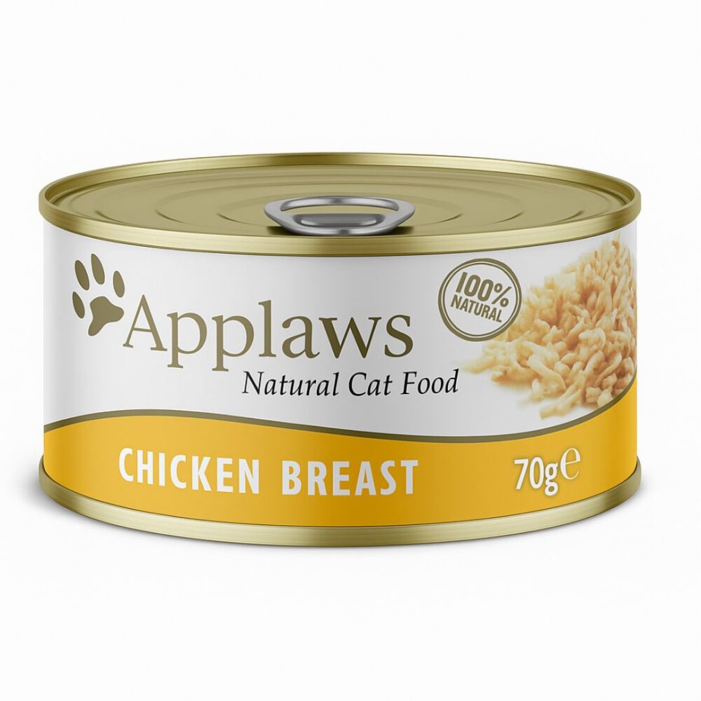 ALIMENTO APPLAWS GATO PECHUGA DE POLLO CON CALDITO, 70 GR#1002LA-A
