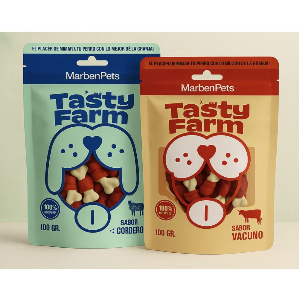 SNACK HUESO DE CALCIO ENVUELTO EN CARNE 100GR