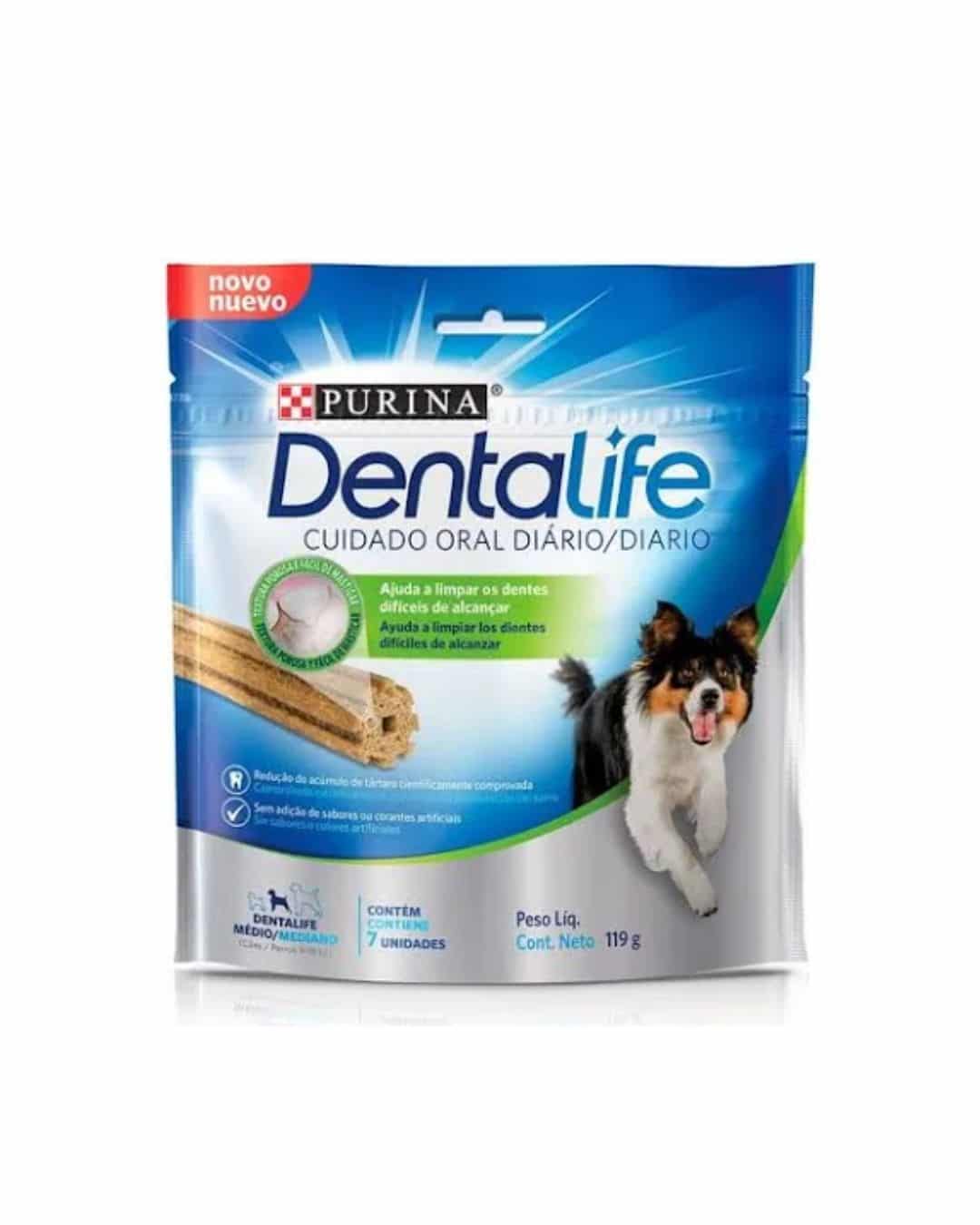 dental Dentalife Perros Raza Mediana 7 unidades, 196gr. - Imagen 1