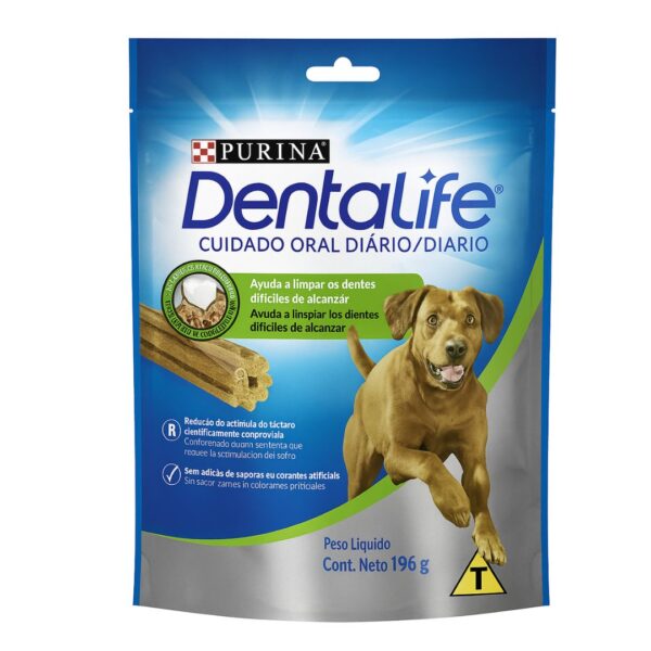 Dentalife limpia dientes para perros grandes, 7 unidades, 196gr.