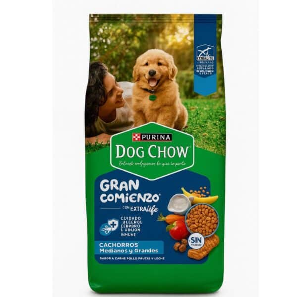 Dog Chow Cahorro 16,5kg Raza Mediana Y Grande #12602829