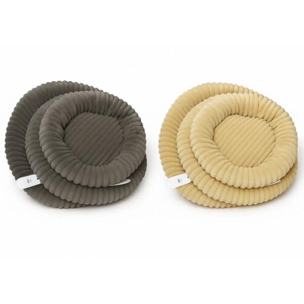 Cama Acolchada Redonda Para Perros o Gatos