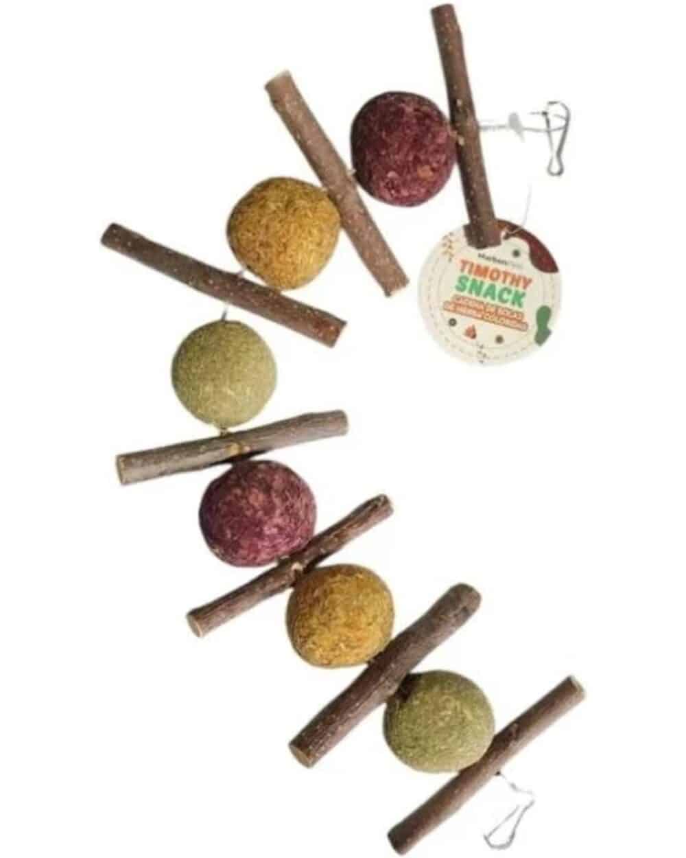 SNACK CADENA DE BOLAS DE HIERBA COLORIDAS (MS006)