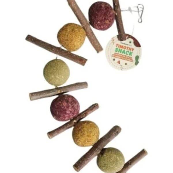 SNACK CADENA DE BOLAS DE HIERBA COLORIDAS (MS006)