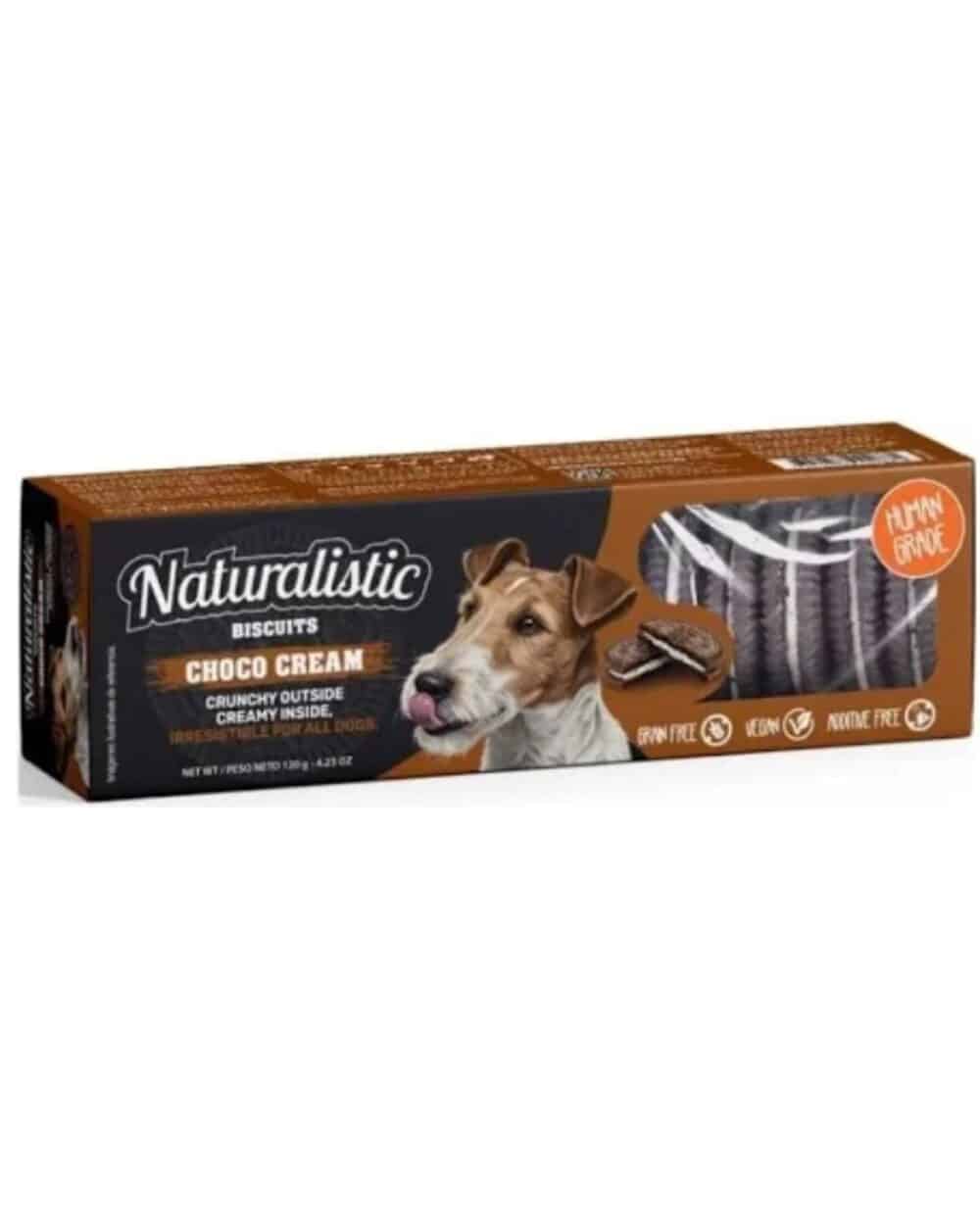 GALLETAS BISCUITS CHOCO CREAM, 120 GR